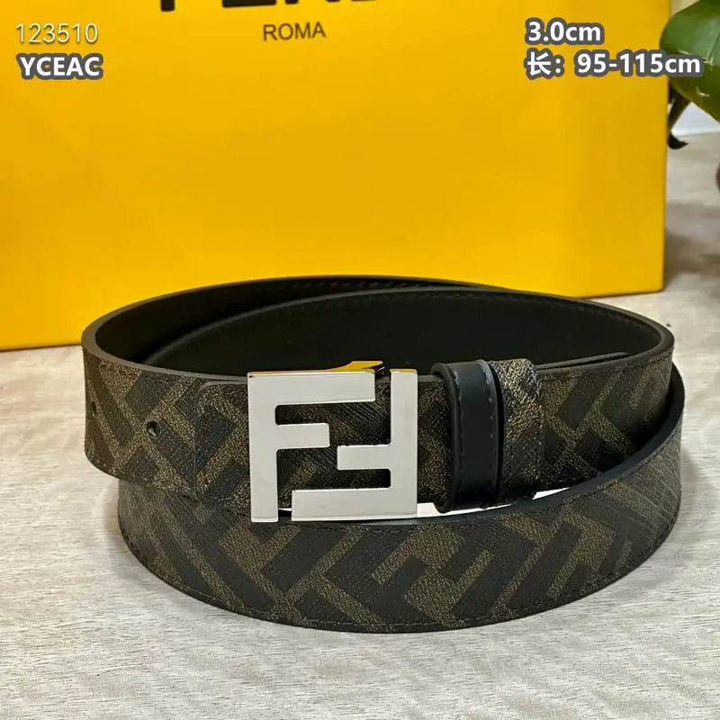 Fendi belt 30mmX95-115cm  8L20